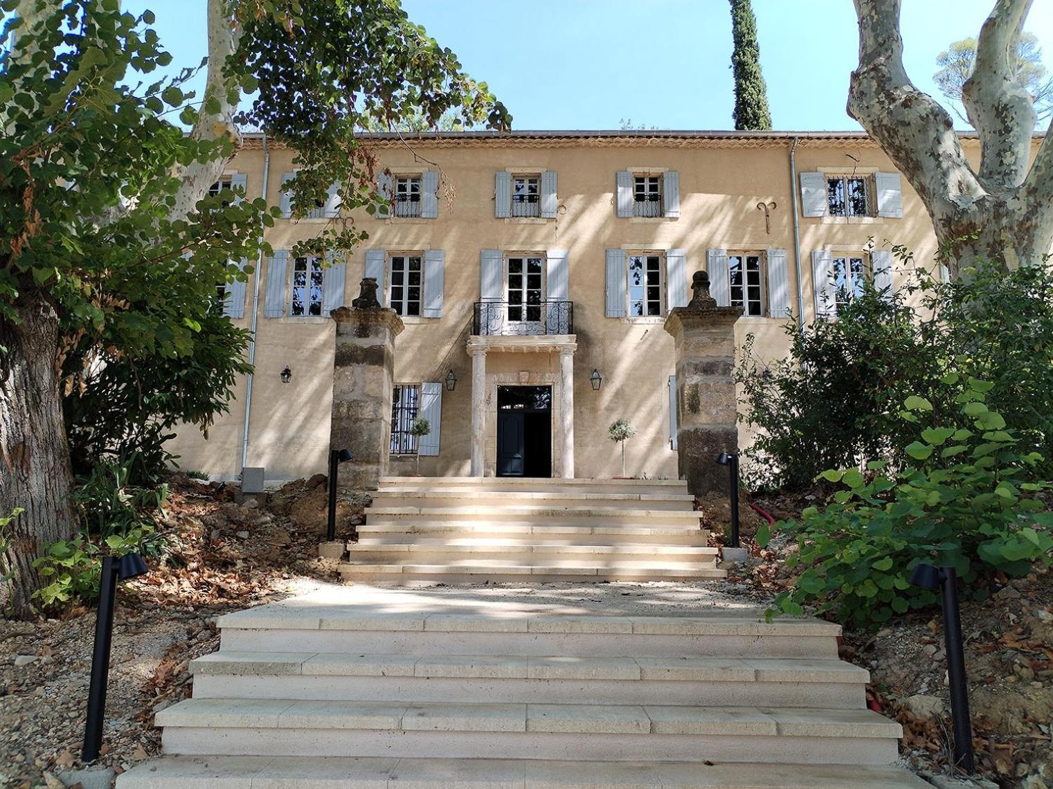 Chateau De L'Olivete Cornillon Exteriör bild