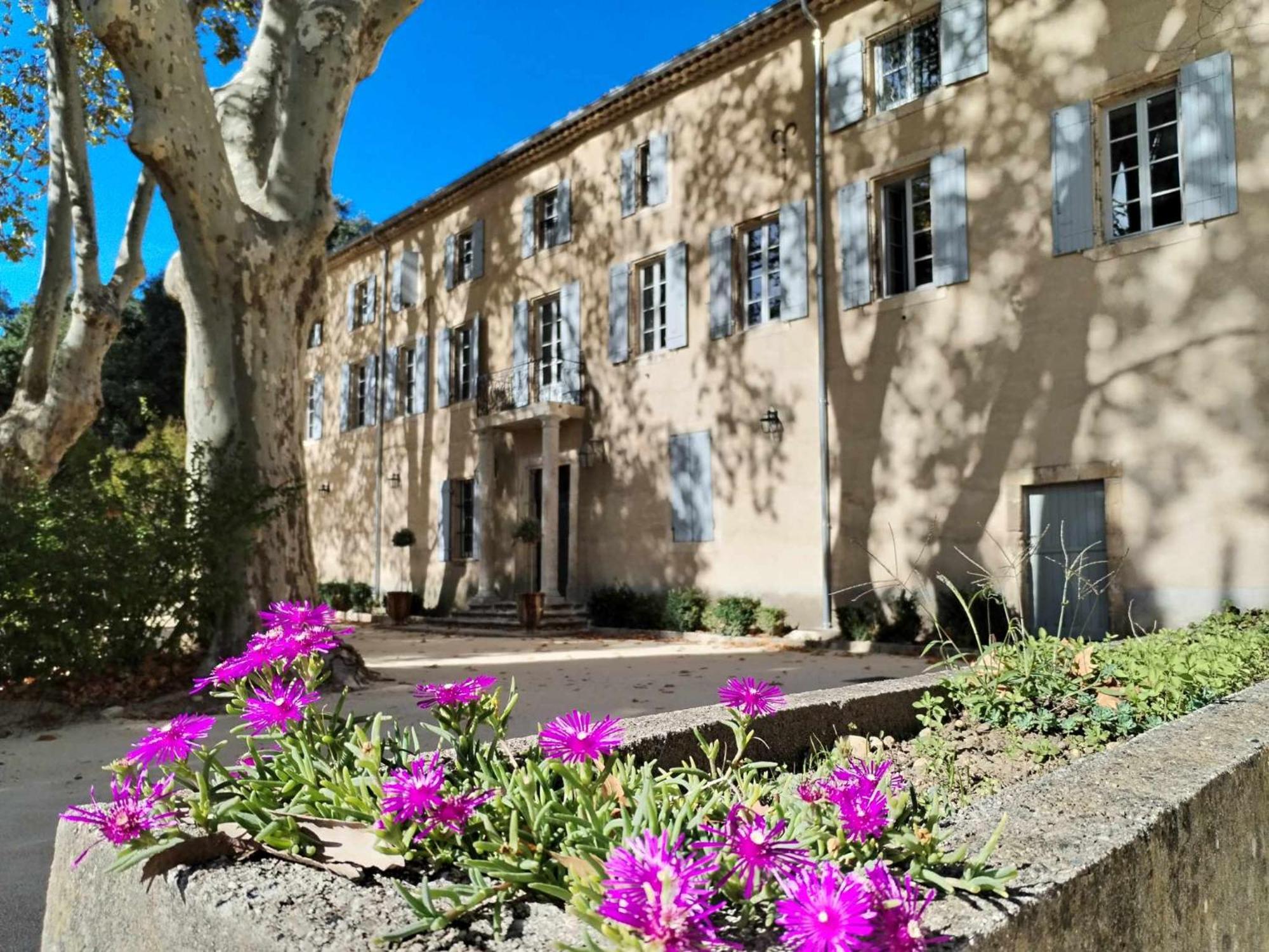 Chateau De L'Olivete Cornillon Exteriör bild