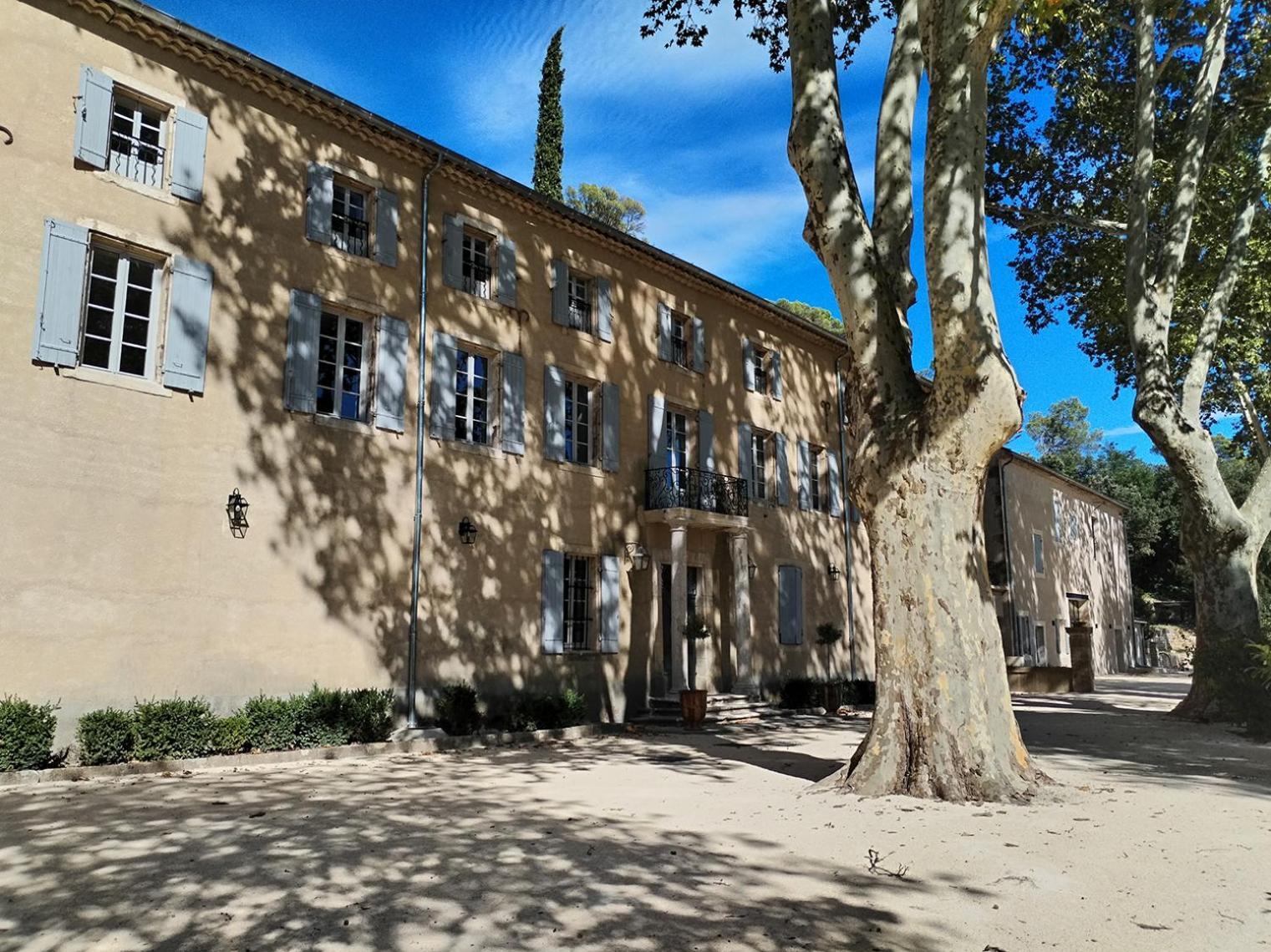 Chateau De L'Olivete Cornillon Exteriör bild